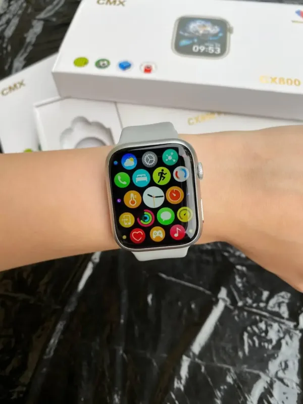 CX800 Pro Smart Watch – Advanced GPS, NFC support, Bluetooth calling & fitness tracking. Stay connected & stylish. Order today!