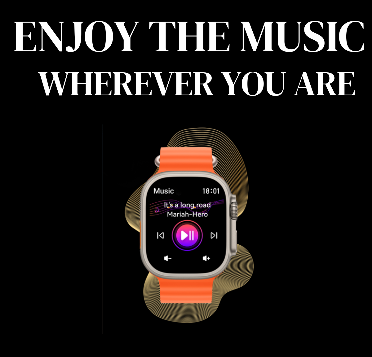 EONIX HD9 Ultra 2 smartwatch with TWS connection capability