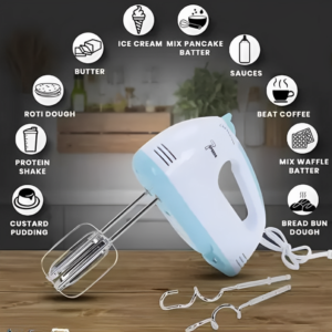 EONIX 260W white and grey hand blender with ergonomic handle