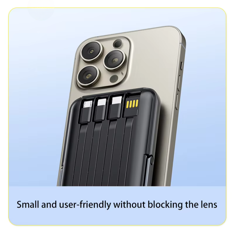 EONIX fast charging power bank in use