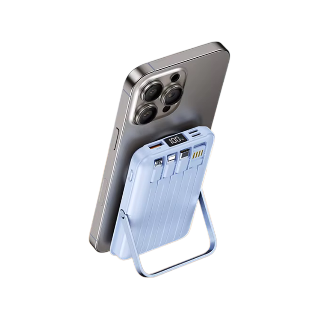 EONIX 10000mAh Magnetic Wireless Power Bank – 22.5W fast charging, phone holder & strong magnet for secure charging on the go. Buy now!