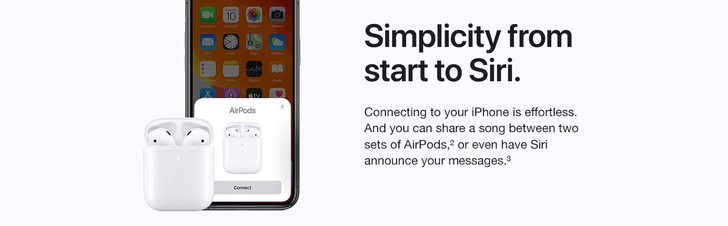EONIX Airpods offering easy Siri access and seamless operation