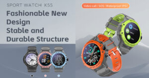Fashionable new design with stable and durable structure for kids' safety tech