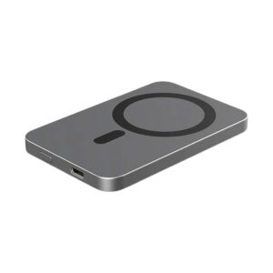Grey EONIX 5000mAh magnetic wireless charger for iPhone with PD20W